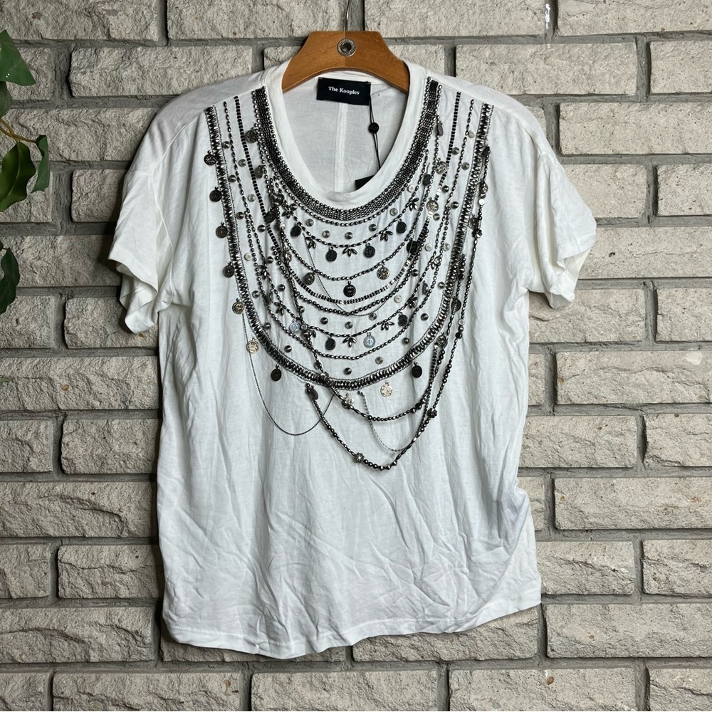 The Kooples Shirt Necklace Jewelry Neckline Unique